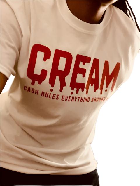 Cherry 12's Cash Rules Everything T-shirt C.R.E.A.M | Fresh Drip