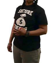 Load image into Gallery viewer, Secure The Bag Black Shirt