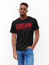 Load image into Gallery viewer, CREAM Get this premium short sleeve tee with C.R.E.A.M grapgic design.Wu Tang CREAM t-shirt C.R.E.A.M | Fresh Drip Graphix