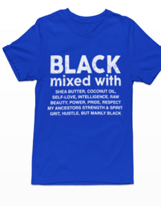 Black Mixed With