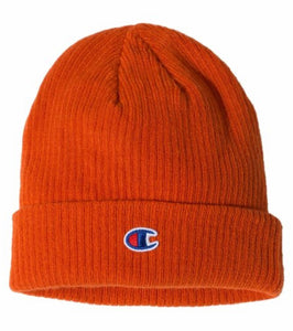 Orange Champion Beanie
