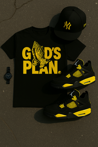 GOD’S PLAN Sneaker Tee.